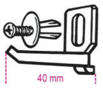 Beta KIT/GPS Akasztó tiplivel és csavarral (088880119)