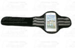  telefontartó karpánt, felkarra rögzíthető egy kényelmes neoprén pánttal, tépőzárral állítható. mérete: 14.5x12 cm