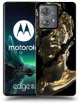 Picasee Husă neagră din silicon pentru Motorola Edge 40 Neo - Golder