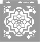 MyWall Marokkó 02 stencil - 3D - 31x35 cm közepes
