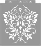 MyWall Barokk 05 stencil - Festő - 38x42 cm nagy
