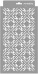 MyWall Diagonal 07 stencil - 3D - 18x35 cm kicsi
