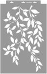 MyWall Kis leveles ágak stencil - 3D - 38x60 cm maxi 1
