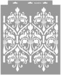 MyWall Barokk 01 stencil - Festő - 38x60 cm nagy
