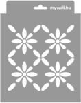 MyWall Bhopal stencil - 3D - 18x23 cm mini