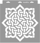 MyWall Arabica stencil - Festő - 31x35 cm közepes