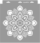 MyWall Mandala 01 stencil - 3D - 31x35 cm közepes