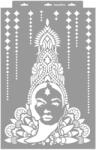 MyWall Glamour stencil - 3D - 38x60 cm maxi