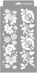 MyWall Kalocsai 01 stencil - 3D - 18x35 cm kicsi