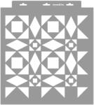 MyWall Mozaik 02 stencil - 3D - 38x42 cm nagy