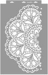 MyWall Csipke 04 stencil - 3D - 38x60 cm maxi