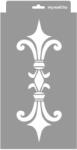 MyWall Anjou 04 stencil - 3D - 18x35 cm kicsi