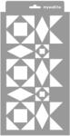 MyWall Mozaik 02 stencil - Festő - 18x35 cm kicsi