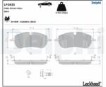 DELPHI set placute frana, frana disc DELPHI LP3835 (LP3835)