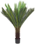 Bizzotto Palmier artificial cycas cu 28 frunze in ghiveci 120 h (0172619) - storel