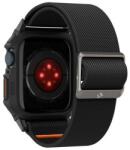 Spigen Lite Fit PRO Apple Watch 4/5/6/7/ 8/9/SE 44/45mm fekete csereszíj
