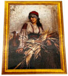  Tablou cu Diamante: Țărăncuța 40 X 50 cm
