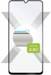 FIXED Edzett védőüveg Samsung Galaxy A25 5G számára, a képernyő egész felületére ragasztva, fekete FIXGFA-1261-BK (FIXGFA-1261-BK)