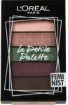 L'Oréal Paletă fard de ochi - L'Oreal Paris La Petite Palette Feminist Eyeshadow 4 g