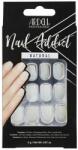 Ardell Set unghii false - Ardell Nail Addict Artifical Nail Set Natural Squared 24 buc