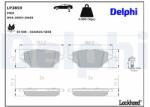 DELPHI set placute frana, frana disc DELPHI LP3859 (LP3859)