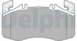 DELPHI set placute frana, frana disc DELPHI LP3654 (LP3654)