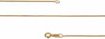 Ékszershop Velencei kocka vékony arany nyaklánc (1259238)