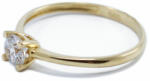 Ékszershop Sárga arany női szoliter gyűrű (1264832)
