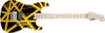 EVH Striped Series Black with Yellow Stripes