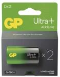 GP Batteries GP B03412 Ultra Plus D (LR20) alkáli elem 2db (B03412) - bestbyte