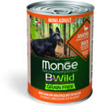 Monge BWild Grain Free Mini Adult kutyakonzerv - kacsa sütőtökkel és cukkinivel 400 g