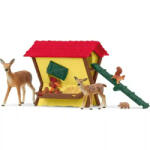 Schleich 42658 Vadetető őzekkel (SCH42658) - morzsajatekbolt