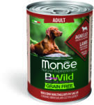 Monge BWild Grain Free Adult kutyakonzerv - bárány sütőtökkel és cukkinivel 400 g