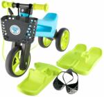 FunnyWheels Bicicleta fara pedale Funny Wheels Rider YETTI SUPERPACK 3 in 1 Blue/Lime - babyneeds
