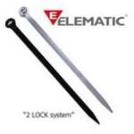 ELEMATIC Brida plastic 2-LOCK 4, 5 x 360 (100buc) - ELEMATIC 1219 (1219)