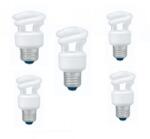 Panasonic SET 3 becuri fluorescent Panasonic, soclu E27, putere 5W, forma spirala, lumina alb calda, alimentare 220 - 240 V, EFD5E27HD3E-5 (timbru verde 1.35 lei) (EFD5E27HD3E-5)