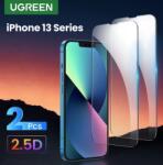 UGREEN FOLIE STICLA Ugreen, SP195 pentru Iphone 13 Pro Max, grosime 0.3mm, acoperire totala ecran, Tempered Glass cu unealta aliniere inclusa, pachetul include 2 bucati 80969 - 6957303889693 (80969)