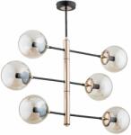 Alfa Lustra Alfa Pesco 6 auriu/transparent (63025)