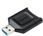 Kingston CARD READER extern KINGSTON, interfata USB 3.0, citeste/scrie: SD, micro SD, plastic, negru, MLP (timbru verde 0.03 lei) (MLP)