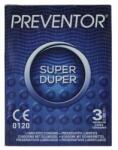  3 Prezervative Texturate Preventor Super Duper, Premium Latex