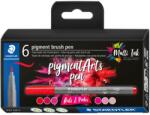 STAEDTLER MultiInk Pigment Arts brush pen 6er-Set reds&pinks retail (371 C6-1) (371 C6-1)