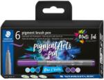STAEDTLER MultiInk Pigment Arts Ecsetirón készlet - Kék/Lila (6 db / csomag) (371 C6-2) (371 C6-2)