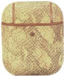 TERRATEC AirBox Crocodile Pattern Apple AirPods védőtok - Barna (306842) (306842)