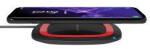 RealPower 257639 Vezeték nélküli töltő (10W) - Fekete / Piros (257639) (257639)