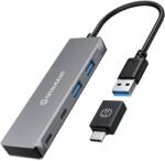 GRAUGEAR G-HUB2A2C-AC USB 3.0 HUB (4 port) (G-HUB2A2C-AC) (G-HUB2A2C-AC)