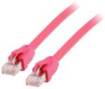 Equip Patchkabel Cat8.1 S/FTP 2xRJ45 0.50m rot LSZH (608027) (608027)