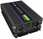 Qoltec Monolith 6000 MS Wave feszültség átalakító | 12V - 230V | 3000/6000W | USB