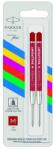 Parker QUINKflow Golyóstollbetét - M / Piros (2 darabos) (2166545) (2166545)