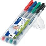 STAEDTLER Lumocolor 312 1-2, 5mm Alkoholmentes marker készlet - 4 szín (312 WP4) (312 WP4)