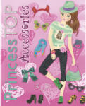 Napraforgó Könyvkiadó Princess TOP: Accessories - caiet cu abțibilduri (9789634456285) Carte de colorat